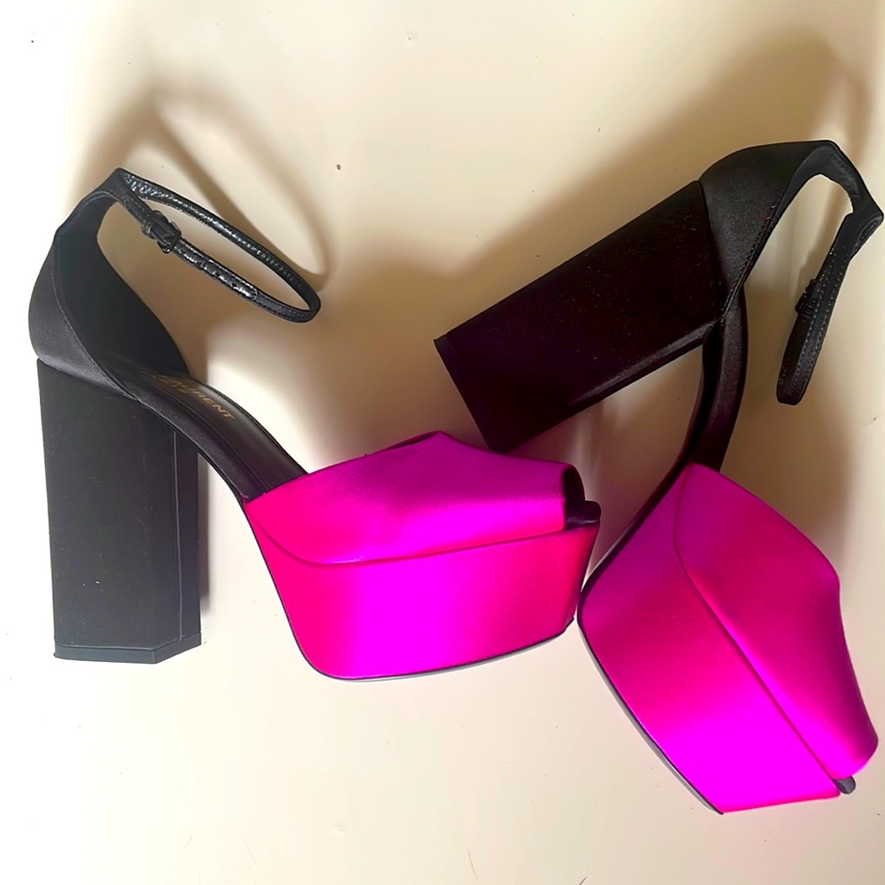 Saint Laurent Jodie platform sandal YSL 5.5 35.5